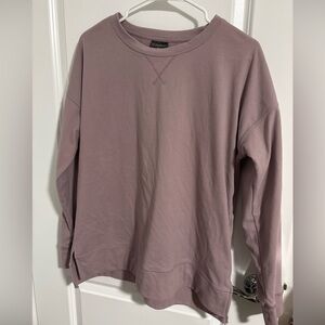 32 Degrees Sweatshirt Womens Large Purple Sweater Crew Long Sleeve